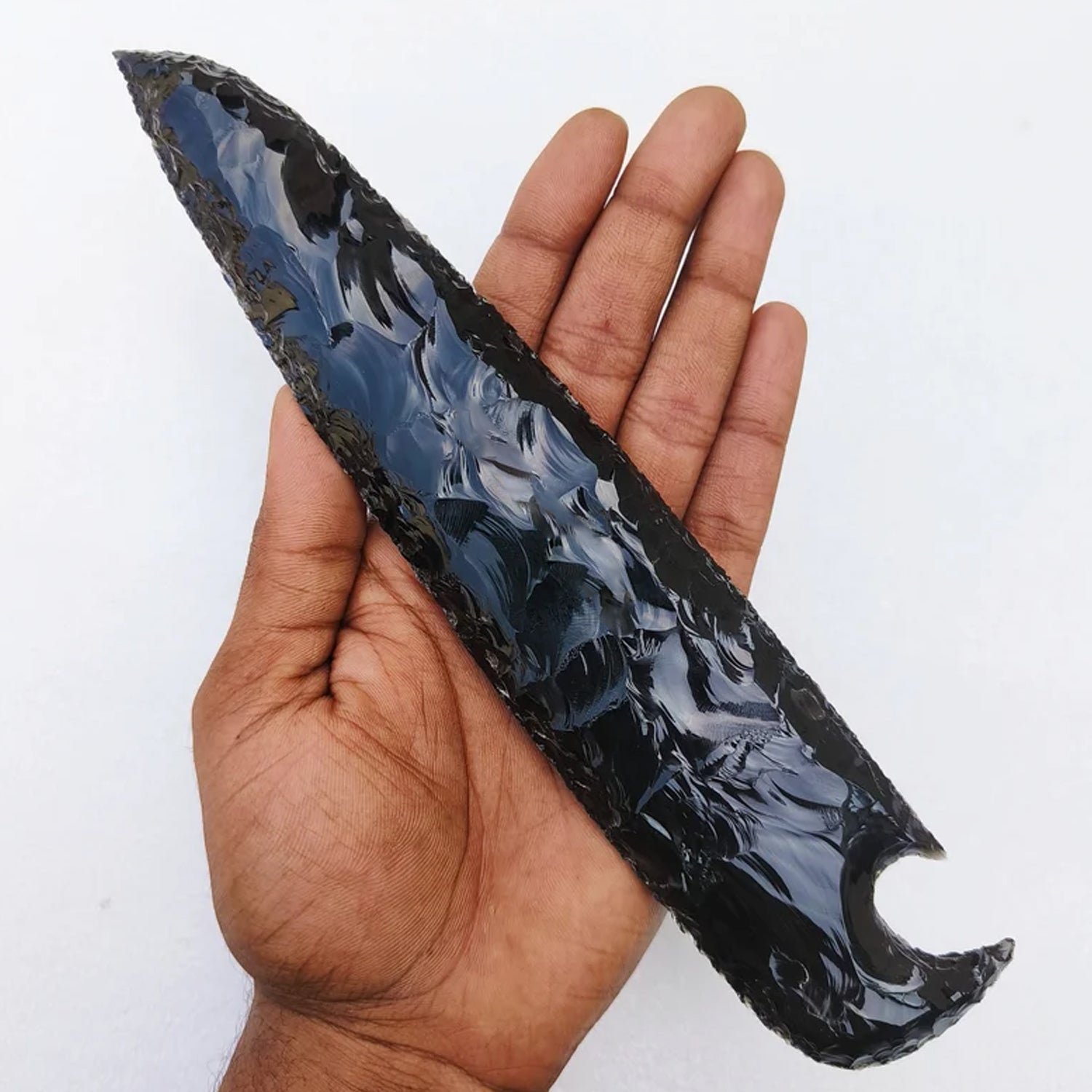 10-inch-hand-knapped-black-obsidian-crystal-knife-1