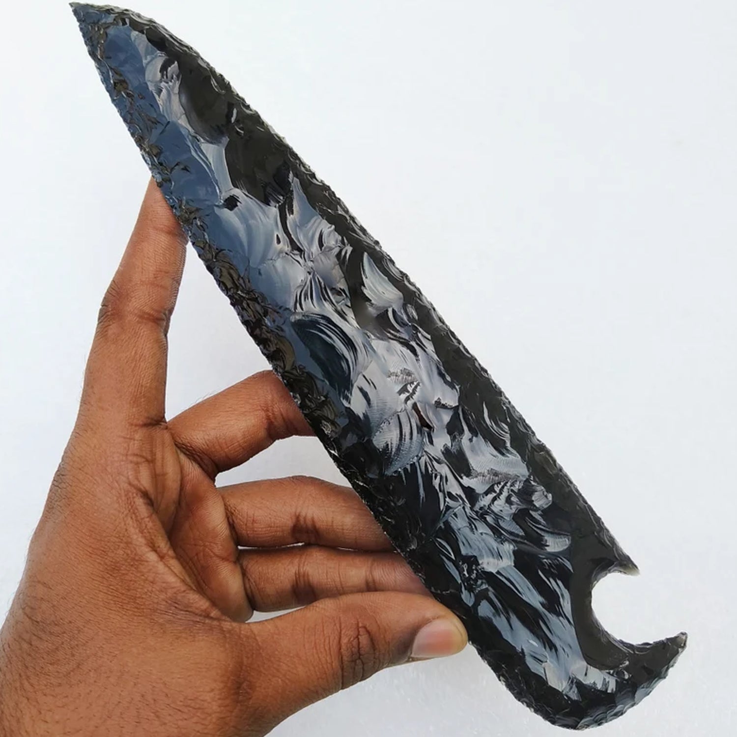 10-inch-hand-knapped-black-obsidian-crystal-knife-4