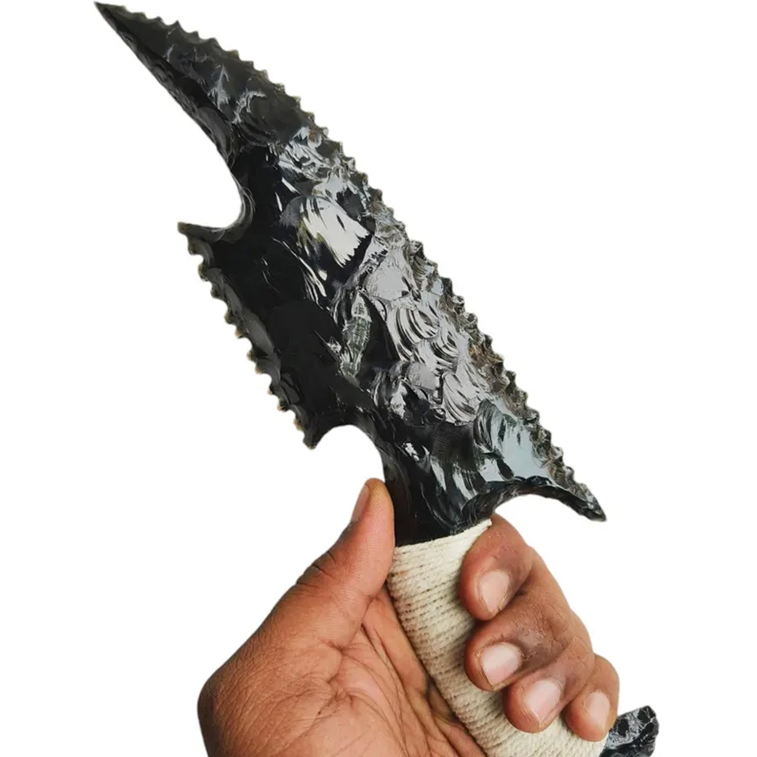 10-inch-handcrafted-viking-style-black-obsidian-crystal-knife-4