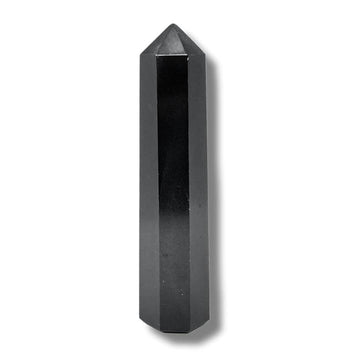 Black Agate Crystal Wand