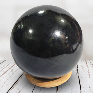 Black Agate Crystal Ball