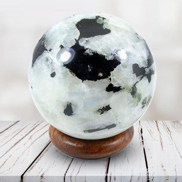 Rainbow Moonstone Crystal Ball