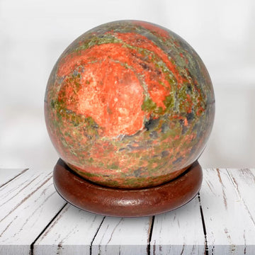 Unakite Crystal Ball