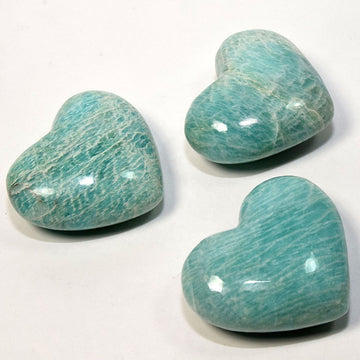 Amazonite Crystal Heart