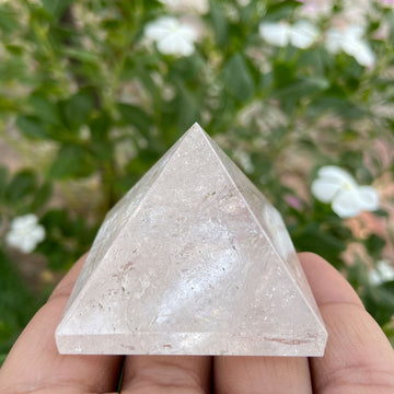Clear Quartz Crystal Pyramid