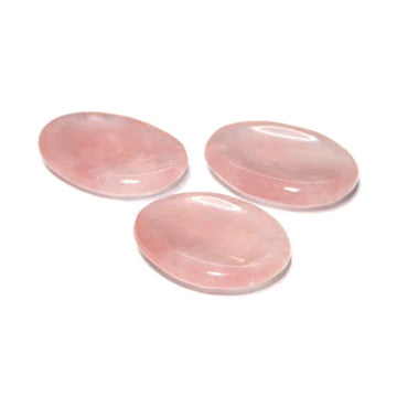 Rose Quartz Crystal Worry Stone