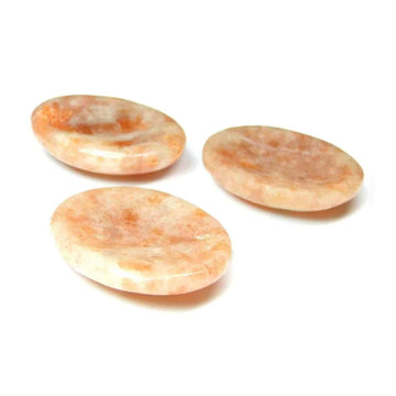 Sunstone Crystal Worry Stone