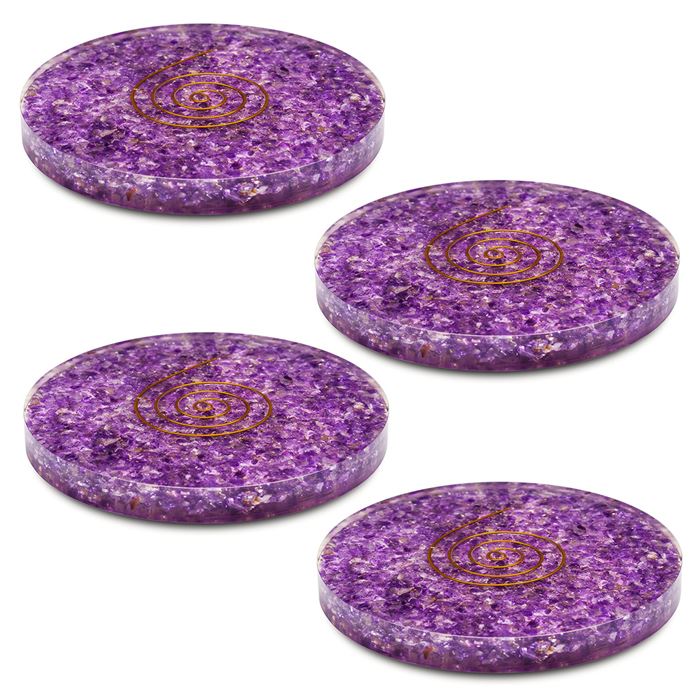 Amethyst Orgone Coaster