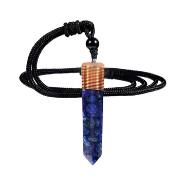 orgone-pendant-faceted-lapis-lazuli