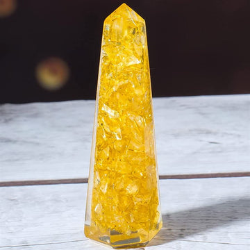 Yellow Aventurine Orgone Wand