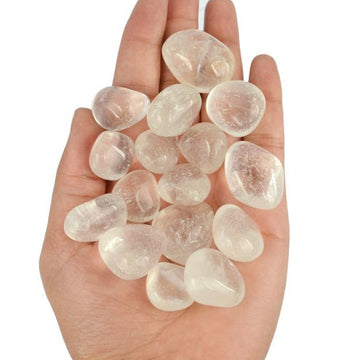 Clear Quartz Tumbled Pebble Stones