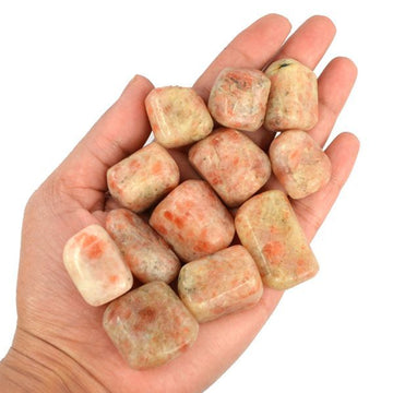 Sunstone Tumbled Pebble Stones